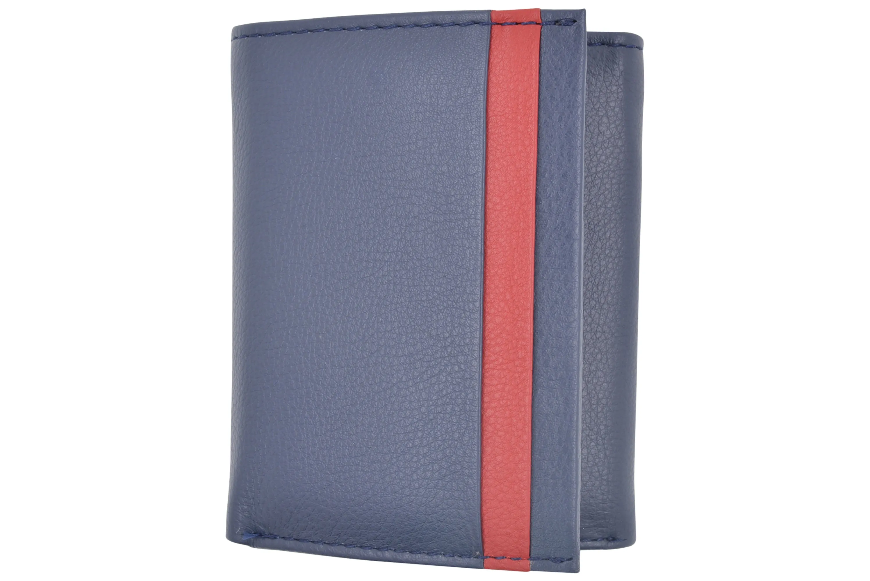 Cazoro Genuine Leather Trifold Wallets For Men Rfid Blocking Mens Slim Trifold Wallet With Id Window Weekend Specials Dont Miss This Offer