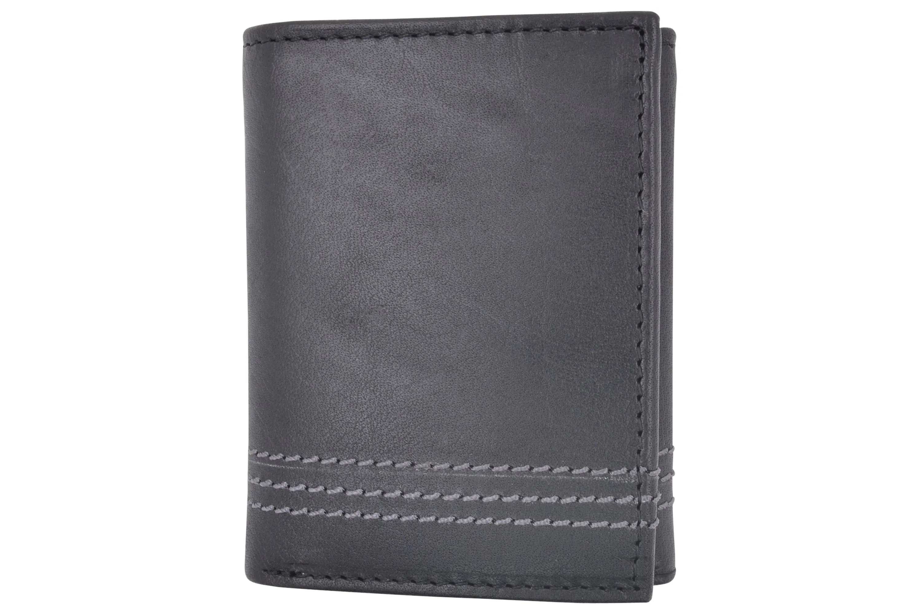Cazoro Genuine Leather Trifold Wallets For Men Rfid Blocking Mens Slim Trifold Wallet With Id Window Save More Online