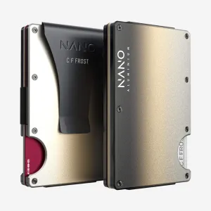 Personalised Money Clip Wallet (Onyx Eclipse) Price Drop Today
