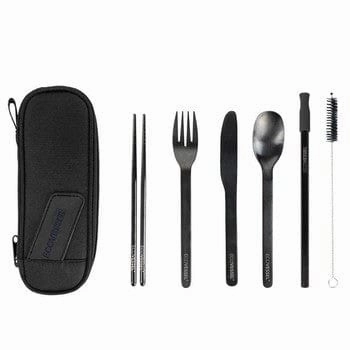 Ecovessel 6 Piece Stainless Steel Utensil Set Gift Ideas Galore