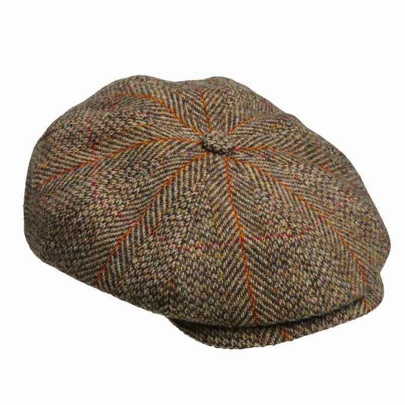 Laksen Bakerboy Mens Tweed Cap - Orkney Tweed Shop Smart Deals