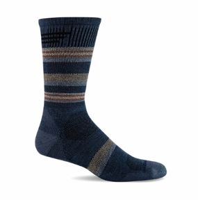 Sockwell Men'S Parks Twill Crew Moderate Graduated Compression Socks Dont Miss This Deal Weekend Sale Special
