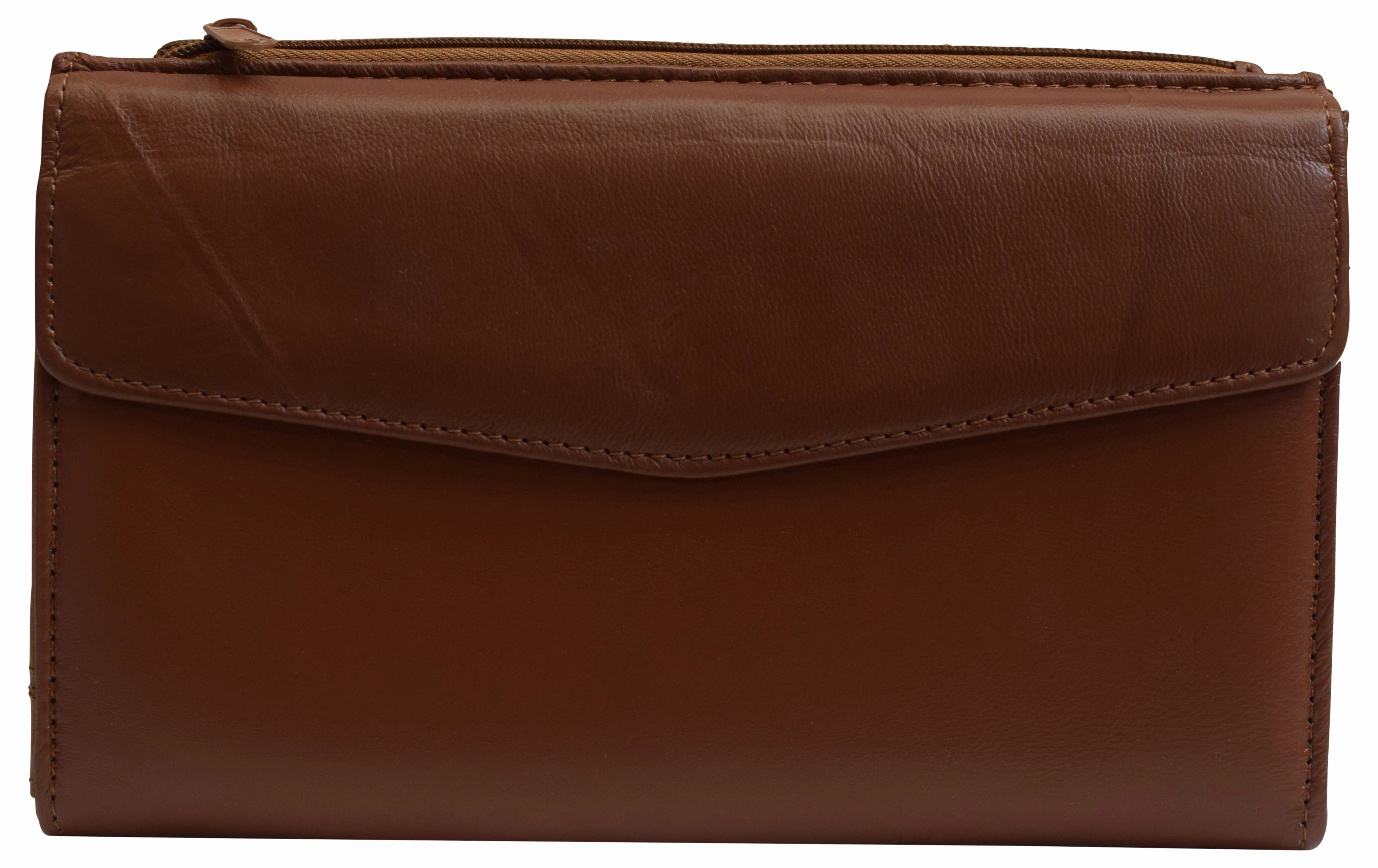 Online Exclusive Savings Online Exclusive Deal Women'S Genuine Leather Credit Card Id Holder Purse Wallet W/Phone Pocket