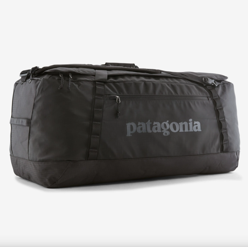 Patagonia Matte Black Hole 100L Duffle Bag Clearance Sale Now MustHave Gift Ideas