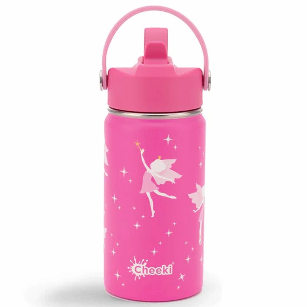 Cheeki Insulated Little Adventurer Kids Bottle 400Ml - Fairy Daily Special Offer Exclusive Hot Pick