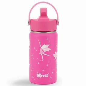 Cheeki Insulated Little Adventurer Kids Bottle 400Ml - Fairy Daily Special Offer Exclusive Hot Pick