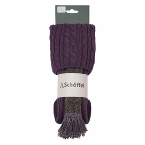Sale Ending Soon Schoffel Lilymere Ladies Merino Shooting Socks - Purple
