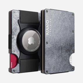 Hot Sale Alert Gift Sale Event Airtag Cash Strap Wallet (Dark Storm)