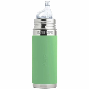 Pura Kiki Insulated Sippy Bottle 260Ml - Moss Big Savings Today