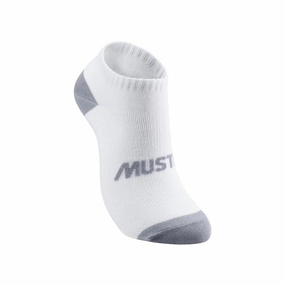 Steal Todays Offer Today Only Hot Pick Musto Essential 3 Pack Trainer Socks - White