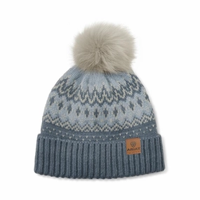 Best Deal Online Save Today Event Ariat Hansford Ladies Beanie - Navy
