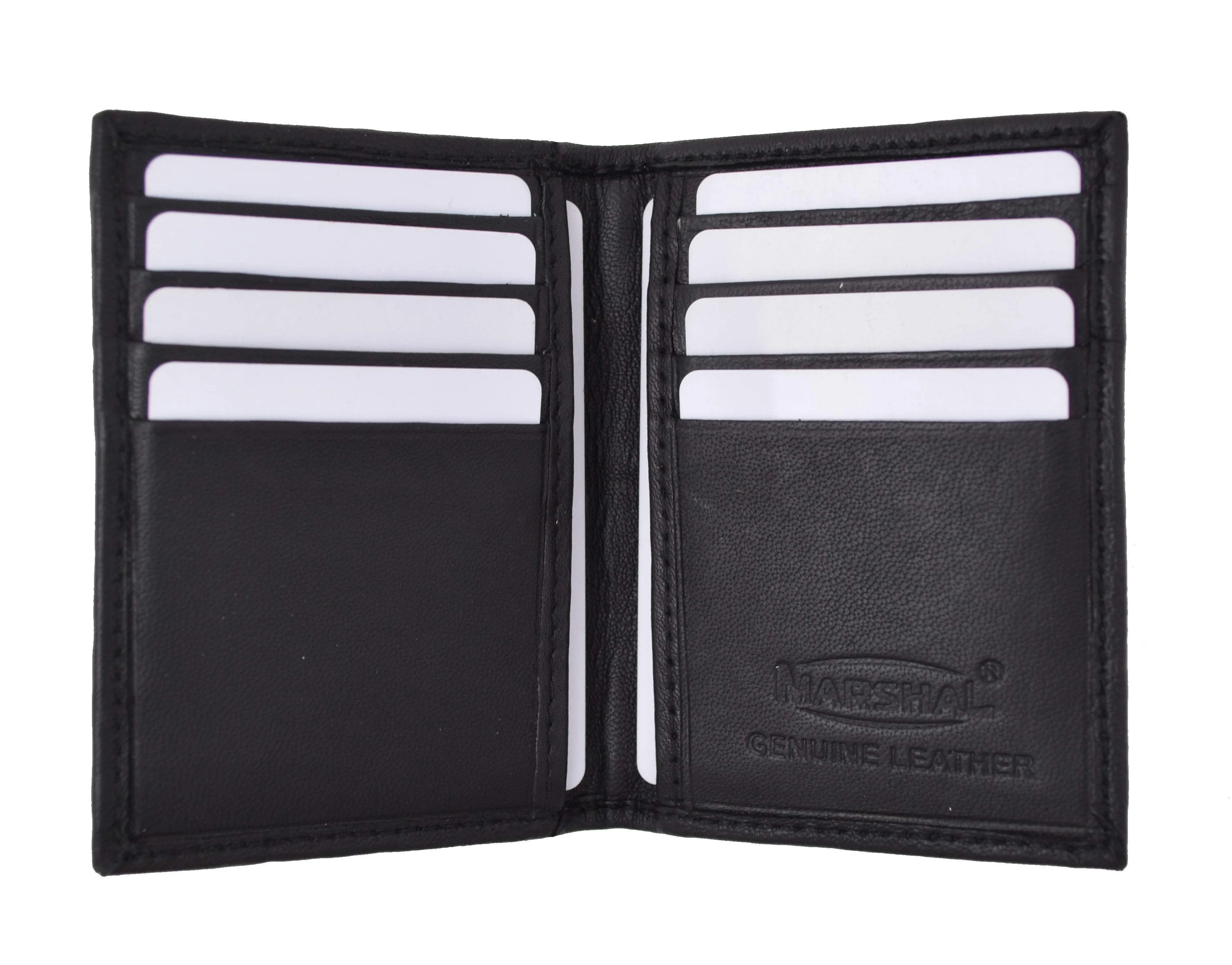 Trending Now Offer New Men'S Premium Leather Rfid Blocking Bifold Credit Card Id Holder Wallet With Zippered Pocket Rfidp76