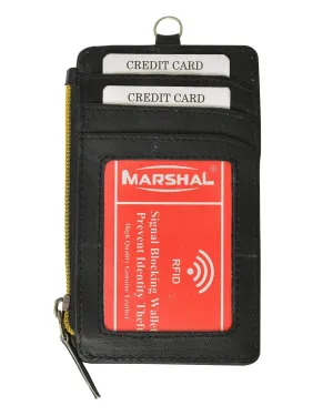 New Rfid Premium Leather Id Window Credit Cards Zipper Neck Wallet Rfid P 861 (C) Shop the Savings Now Trending Offer Today