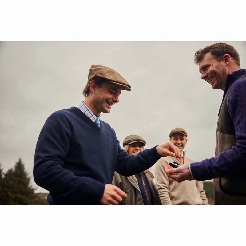 Schoffel Ptarmigan Countryman Tweed Flat Cap - Corry Tweed GiftWorthy Sale Exclusive Online Discount