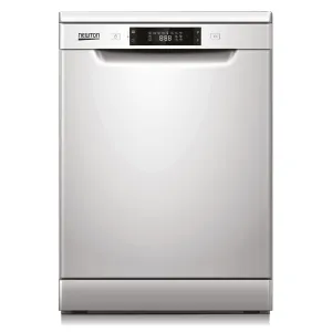 Newton Dishwasher Freestanding A  , 6Programmes, 12Sets, 2Baskets, 2Sprinkles, Silver