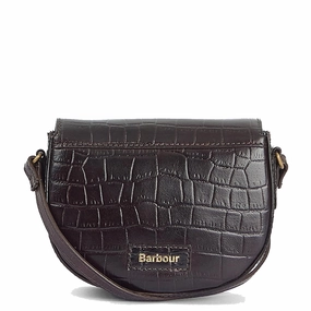 Trending Hot Deal Barbour Eilein Saddle Bag Black Cherry