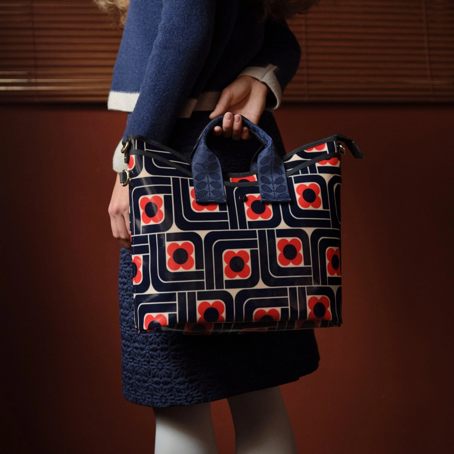 Carry Grab Tote Bag - Woodblock Ink Online Exclusive Steal Trending Today Steal