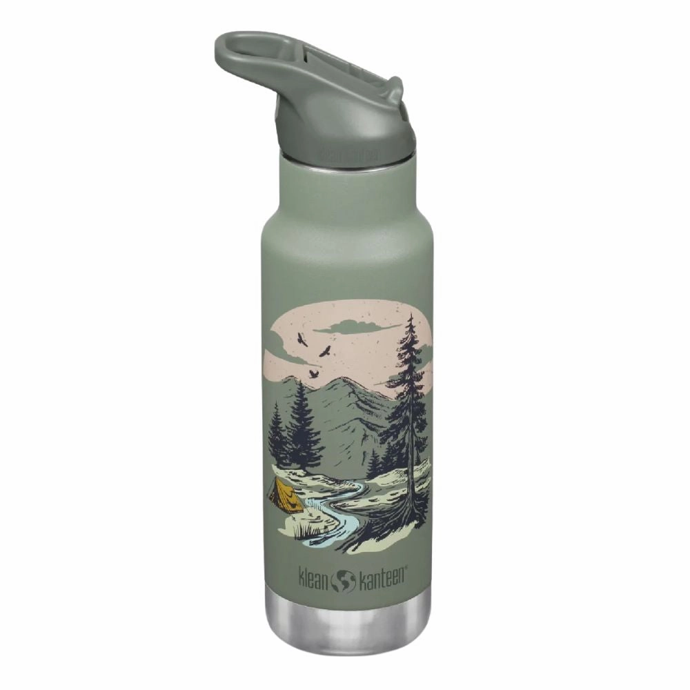 Save Big Online Save More Online Klean Kanteen Kids 12Oz 355Ml Insulated Water Bottle With Flip Seal Sport Cap & Straw