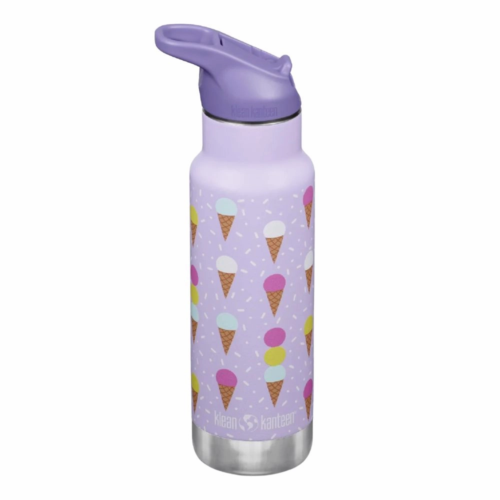 MustHave Deal Best Price Online Klean Kanteen Kids 12Oz 355Ml Insulated Water Bottle With Flip Seal Sport Cap & Straw