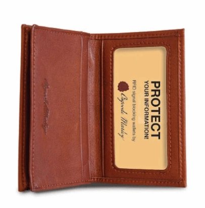 Osgoode Marley Rfid Gusseted Card Case - Black Todays Steal Grab Todays Deal