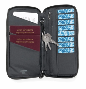Pacsafe Rfid Blocking Travel Wallet Shop Smart Save