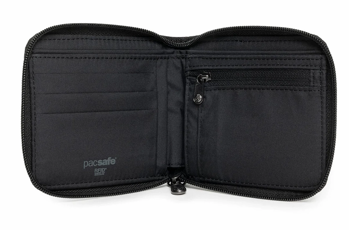 Pacsafe Rfidsafe Rfid Blocking Zip Around Wallet Shop Todays Picks Online Exclusive Offer