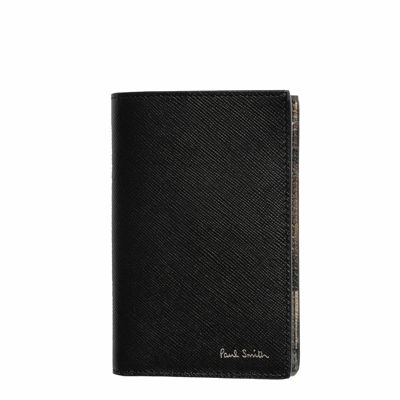 Todays Steal Price Drop Alert Paul Smith Mini Stripe Leather Credit Card Wallet Black