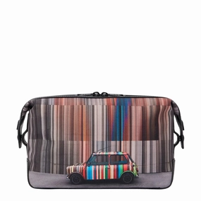 Dont Miss This Deal Big Price Drop Paul Smith Mini Stripe Wash Bag Print