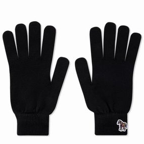 Paul Smith Zebra Logo Gloves Black Hot Sale Today Grab Todays Deal