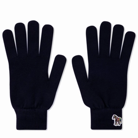 Hot Offer Inside Trending Offer Today Paul Smith Zebra Logo Gloves Navy