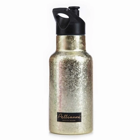 Pellianni Stainless Steel Bottle 350Ml Gold Todays Hot Savings