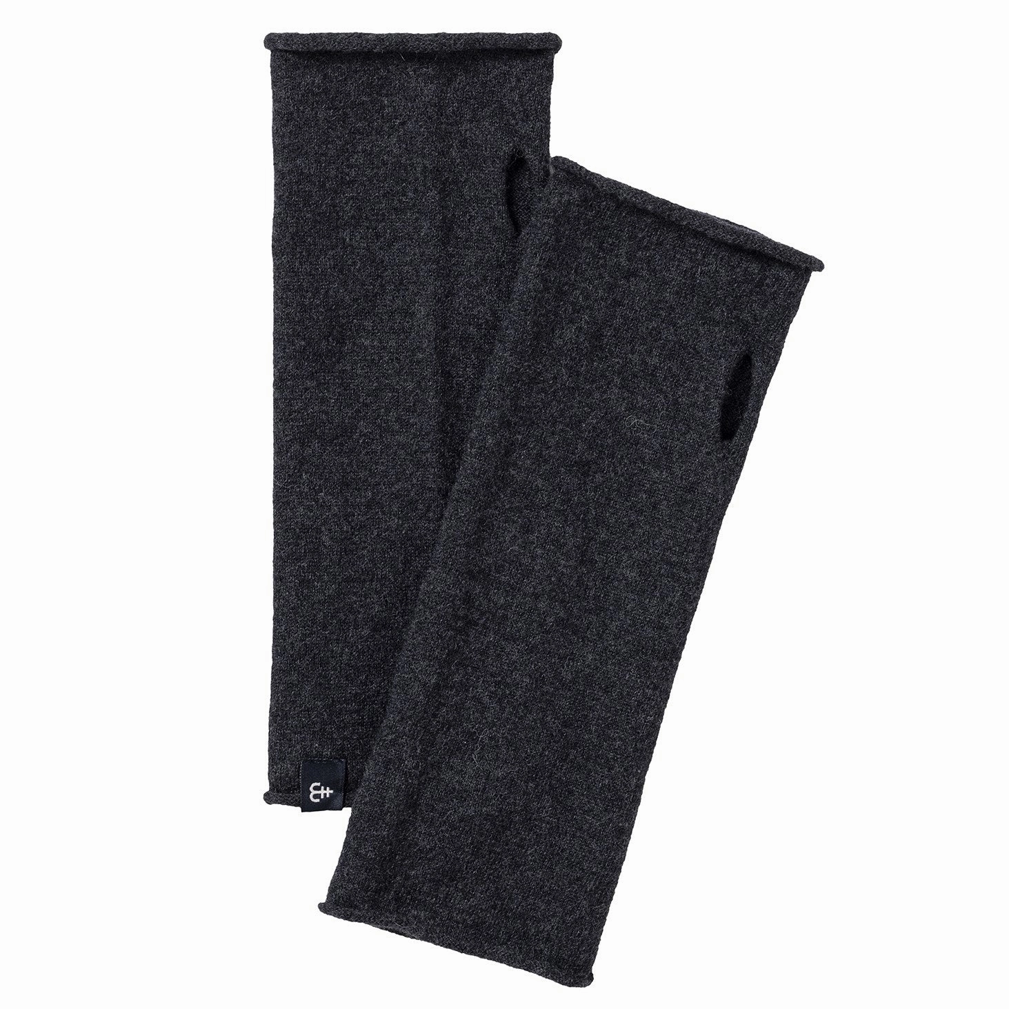 Unmissable Deal Today Best Seller Deal Holebrook Smgen Merino Wool Ladies Wristwarmer - Black Melange