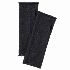 Unmissable Deal Today Best Seller Deal Holebrook Smgen Merino Wool Ladies Wristwarmer - Black Melange