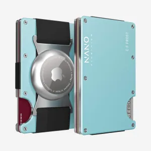 Special Deal Frenzy Dont Wait Save Personalised Airtag Cash Strap Wallet (Ocean Mist)