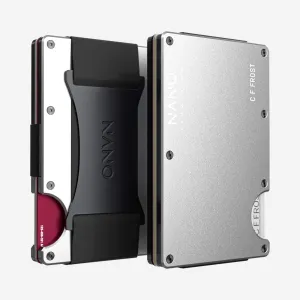 Save Big Today Instant Deal Today Personalised Cash Strap Wallet (Ghost Silver)