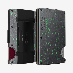Personalised Cash Strap Wallet (Nero/Verde) Big Price Drop Hot Deals Today