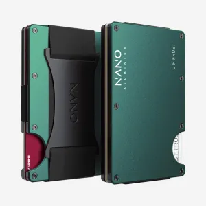 Weekend Flash Offer Personalised Cash Strap Wallet (Racing Green)