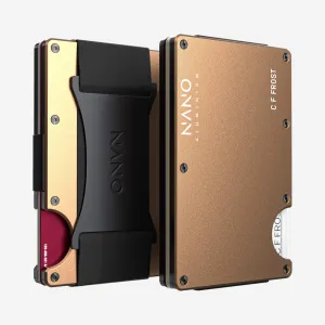 Personalised Cash Strap Wallet (Spectre Gold) Online Exclusive Savings Save Big Today