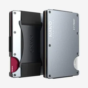 Limited Time Sale Personalised Cash Strap Wallet (Spyder Grey)