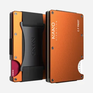 MustHave Clearance Personalised Cash Strap Wallet (Ventura Orange)