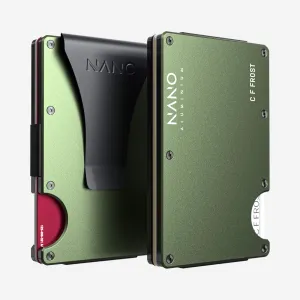 Personalised Money Clip Wallet (Heritage Green) Limited Offer Alert
