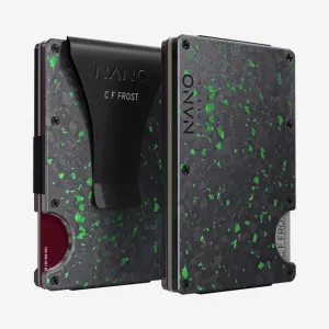 Personalised Money Clip Wallet (Nero/Verde) Online Exclusive Deal Flash Sale Alert