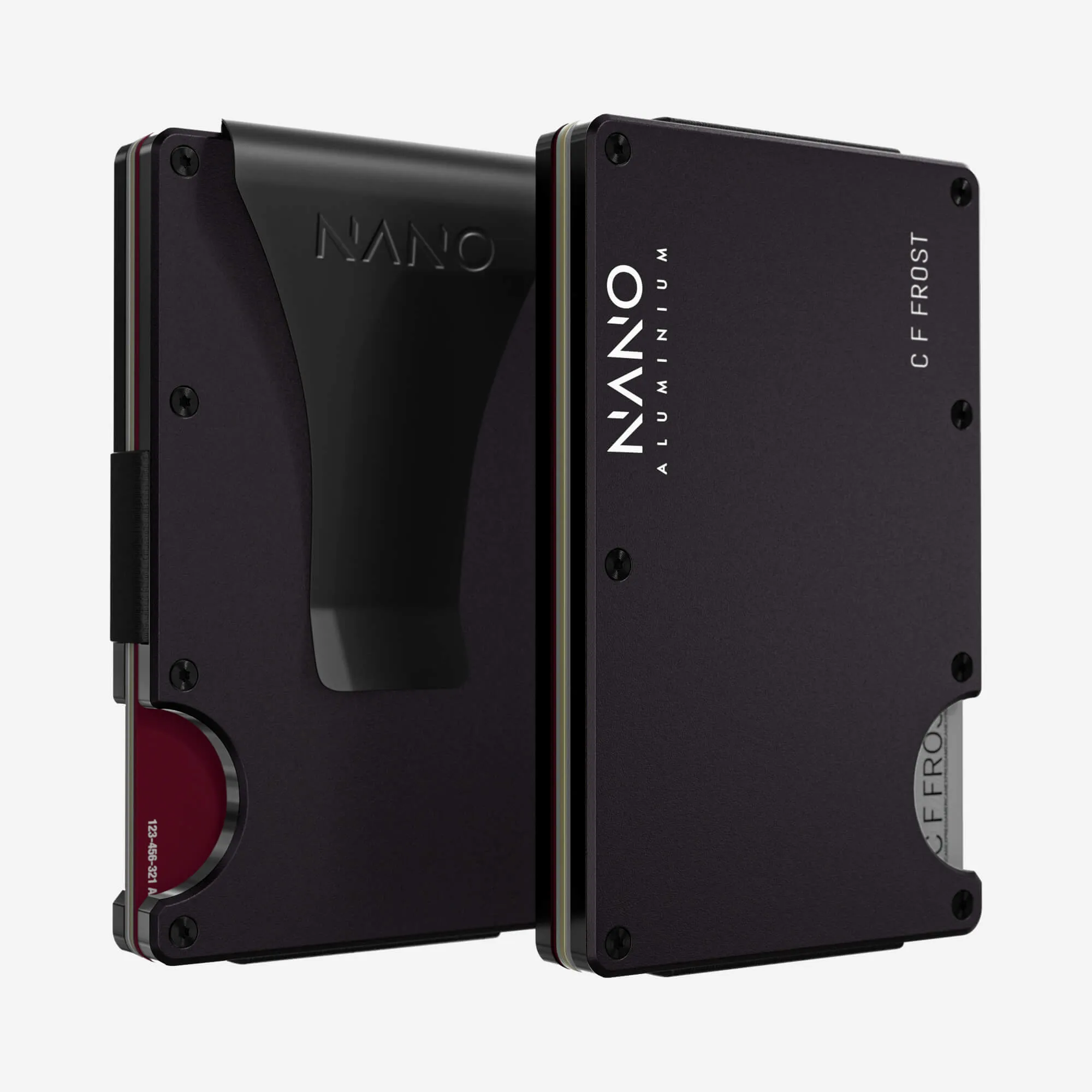 Shop Save Big Personalised Money Clip Wallet (Phantom Black)