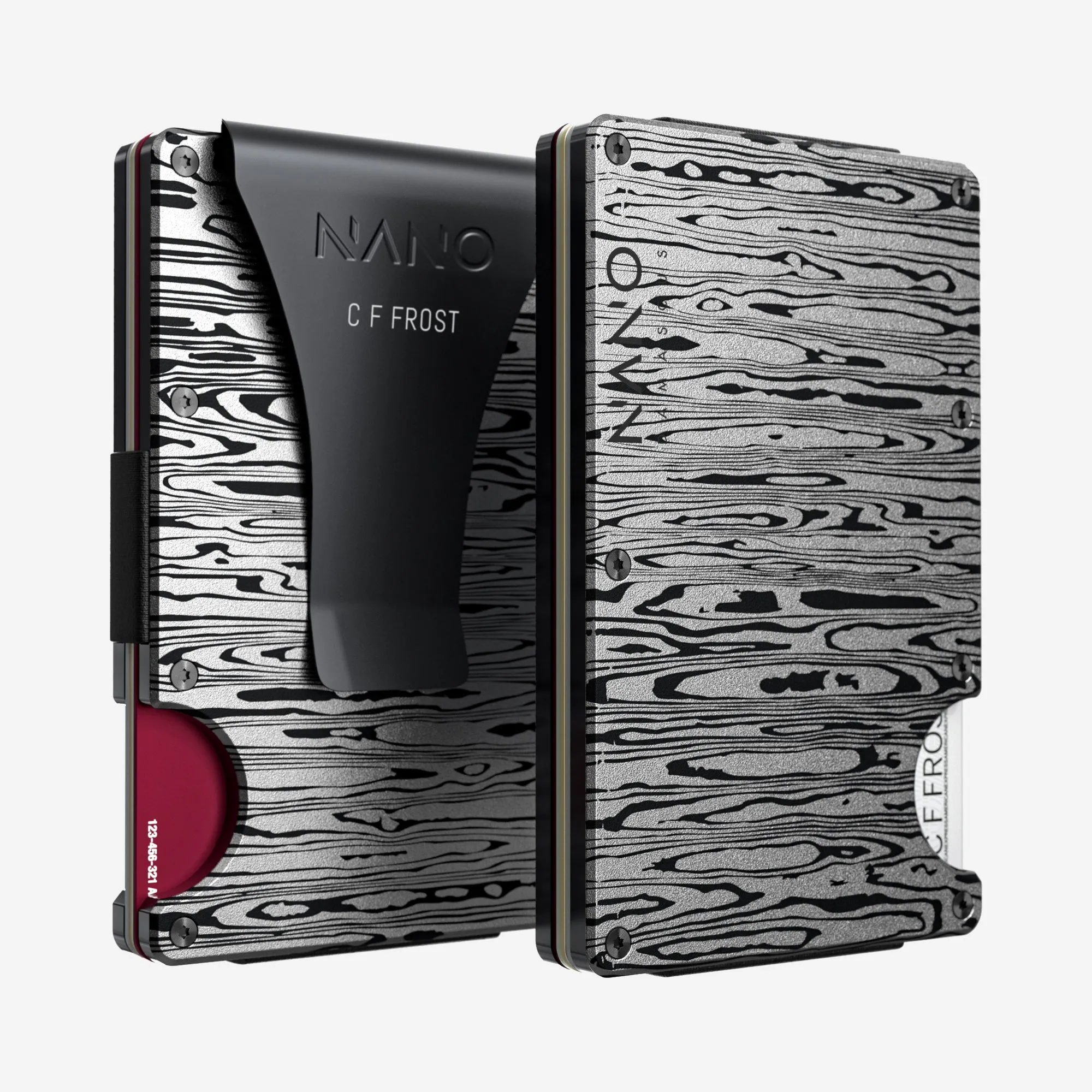 Personalised Money Clip Wallet (Platinum Silver) Today Only Discount Alert