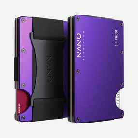Todays Mega Savings Todays Trending Deals Personalised Cash Strap Wallet (Nebula Purple)