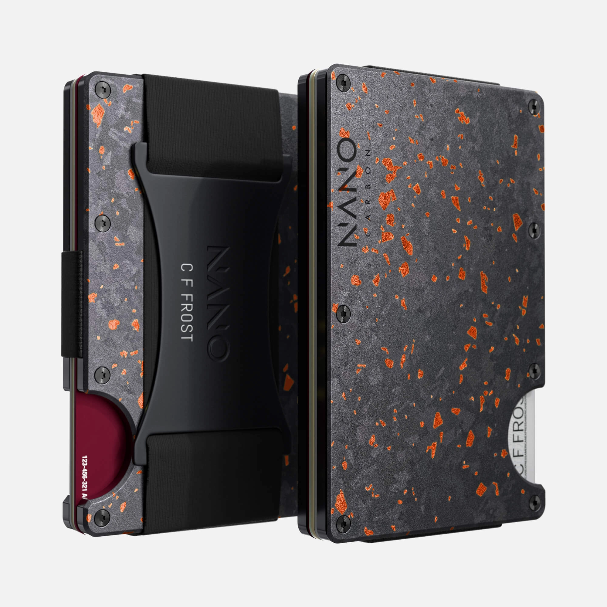 Dont Wait Save Steal Todays Offer Personalised Cash Strap Wallet (Nero/Arancione)