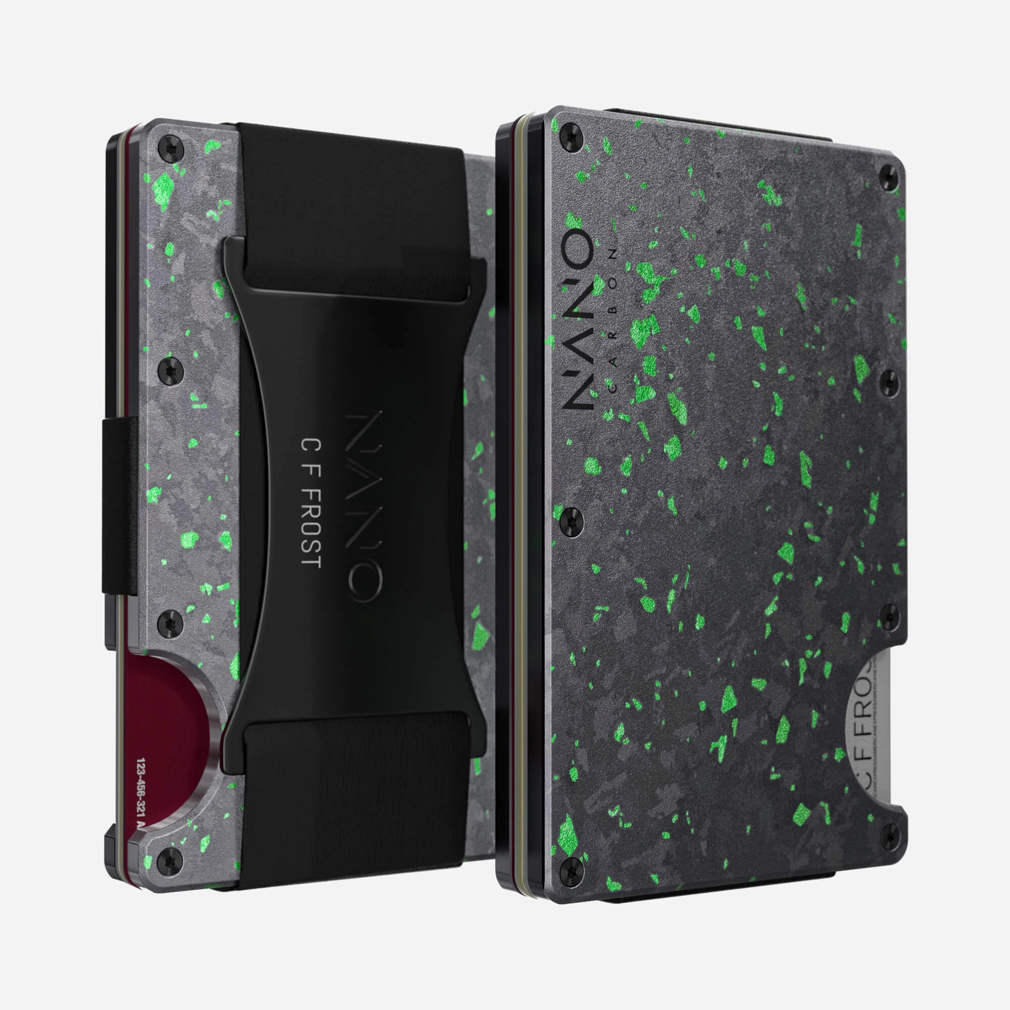 Personalised Cash Strap Wallet (Nero/Verde) Big Price Drop Hot Deals Today