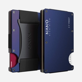 Best Price Online Personalised Cash Strap Wallet (Skyfall Navy)