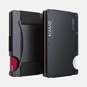 Personalised Cash Strap Wallet (Titan Gunmetal) Mega Discount Event Daily Deal Frenzy
