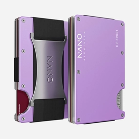 Instant Savings Inside Personalised Cash Strap Wallet (Twilight Lilac)